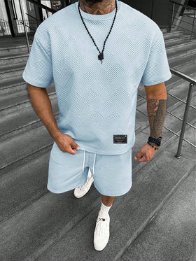 Vero – Herenset Zomer met Korte Mouwen en Shorts